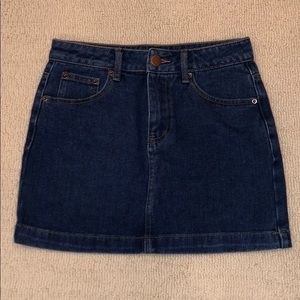Forever 21 Jean Skirt